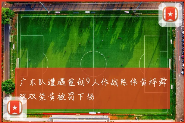 广东队遭遇重创9人作战陈伟黄梓舜双双染黄被罚下场